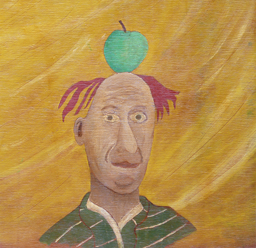Dean Manning Apple Man Painting
