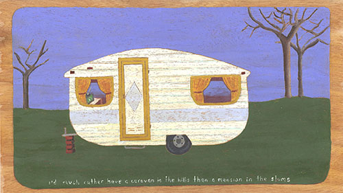 Dean Manning Caravan Painting