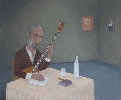 Dean Manning I Love You Baby Painting