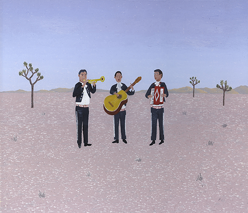 Dean Manning Mariachi Desert Painting