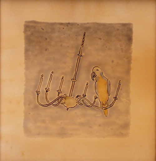 Dean Manning Parrot Painting