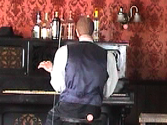 Dean Manning Piano Man Video  Still