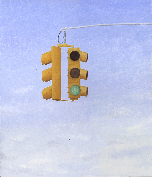 Dean Manning Traffic Lights Painting